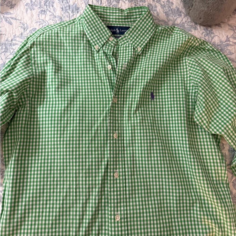 Men’s Ralph Lauren Button down. Size 15. 32/33